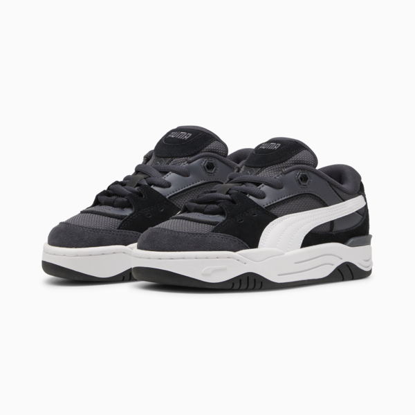 Puma-180 Youth Sneakers, Strong Gray-PUMA Black, large-ZAF