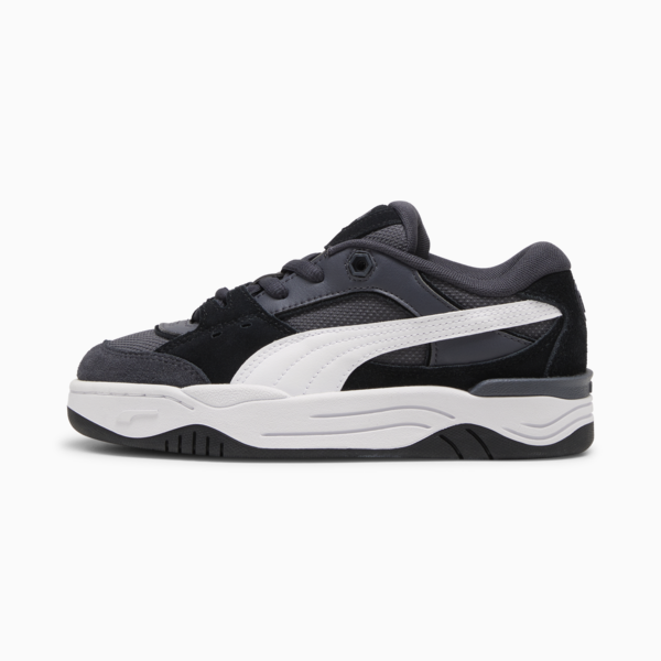 Puma-180 Youth Sneakers, Strong Gray-PUMA Black, large-ZAF