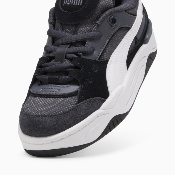 Puma-180 Youth Sneakers, Strong Gray-PUMA Black, large-ZAF