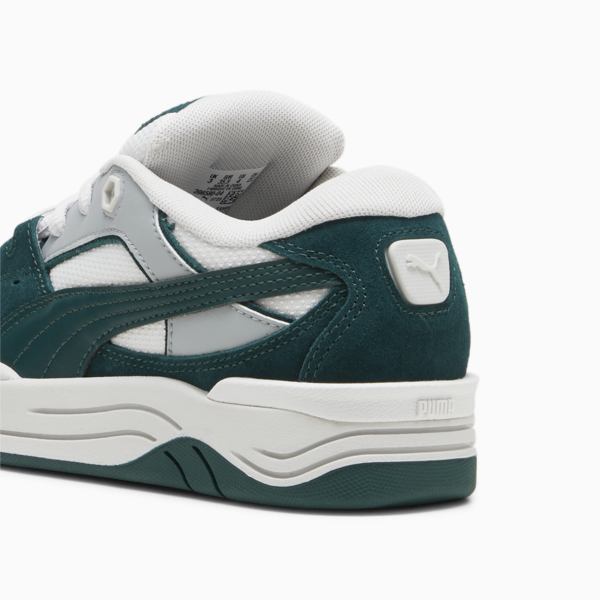 Puma-180 Youth Sneakers, Feather Gray-Dark Myrtle, large-MEX