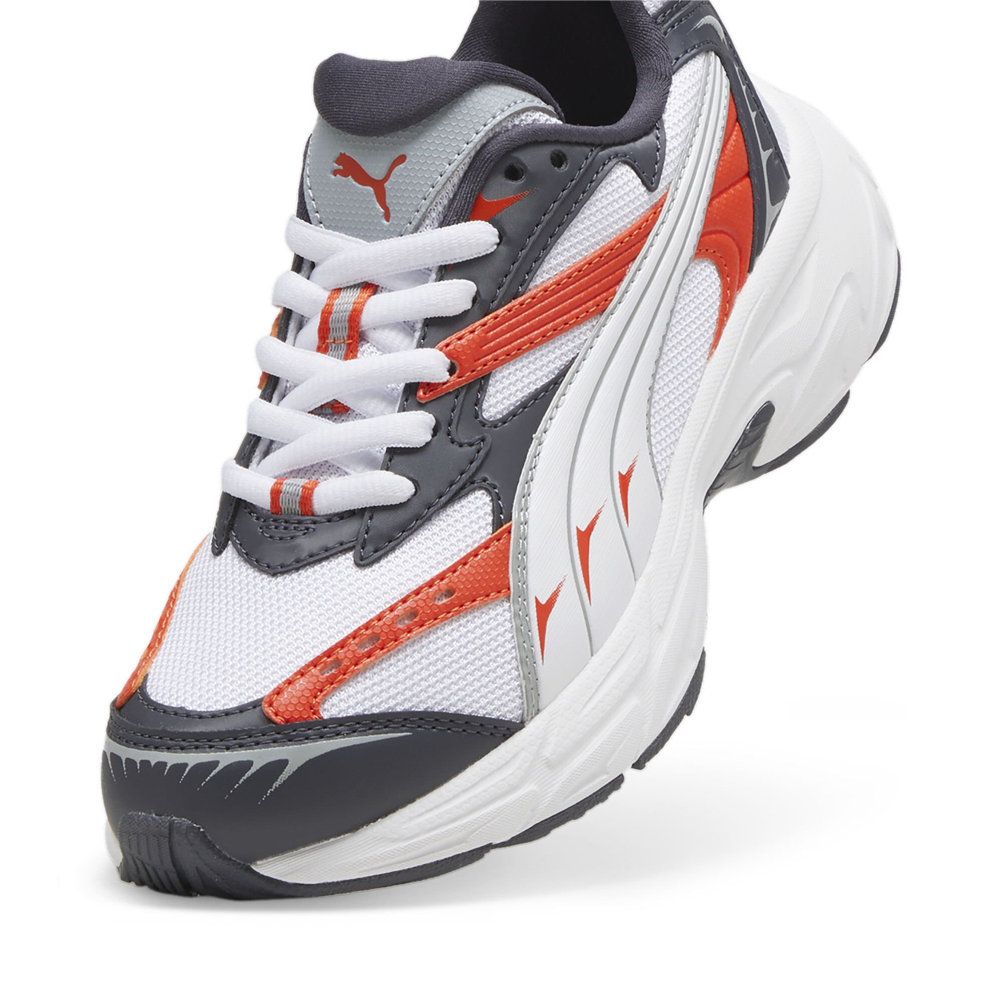 PUMA Morphic Techie sneakers, Rood/Wit, Maat 37,5