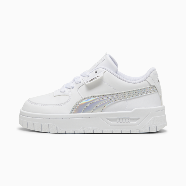 Zapatillas Cali Dream Iridescent para niñas, PUMA White-PUMA Silver, large-ARG