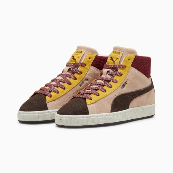 PUMA x lemlem Suede Women's Sneakers, Dark Chocolate-Dark Chocolate-Rose Quartz, large-ZAF