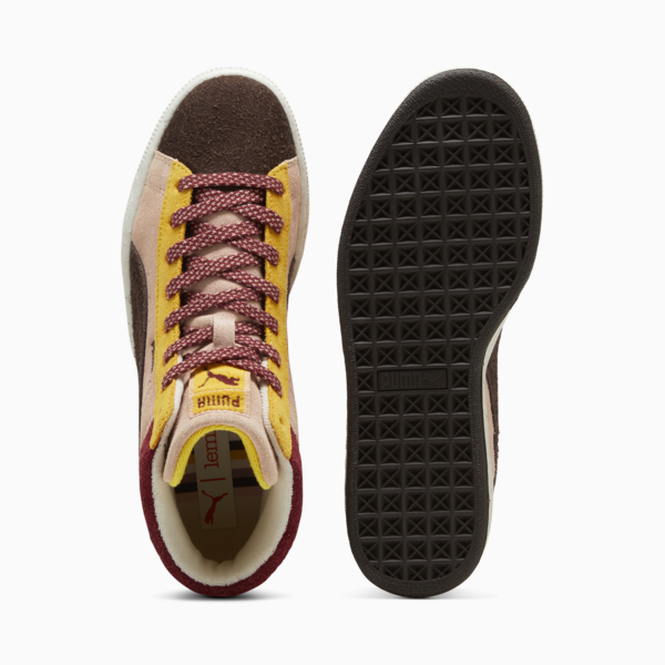 PUMA x lemlem Suede Women's Sneakers, Dark Chocolate-Dark Chocolate-Rose Quartz, large-ZAF