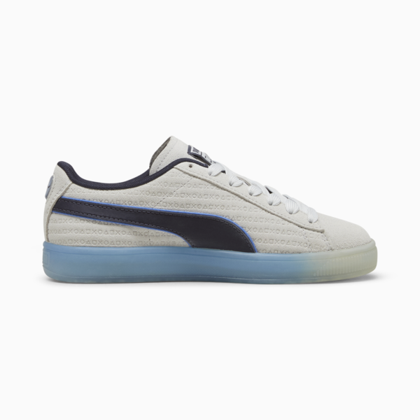 PUMA x PLAYSTATION Suede Youth Sneakers, Glacial Gray-New Navy, large-ZAF