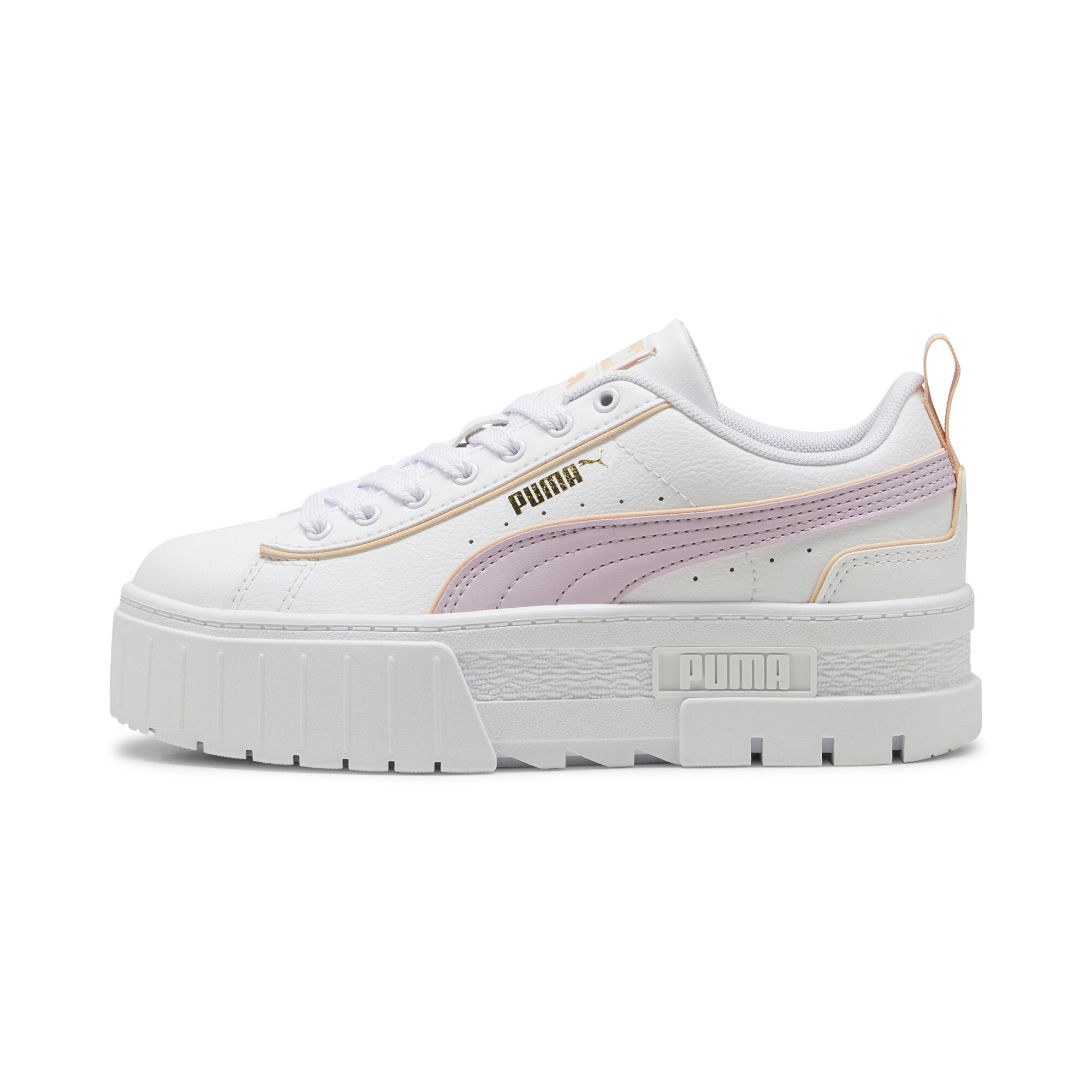 Mayze Leather Piping Sneakers Youth