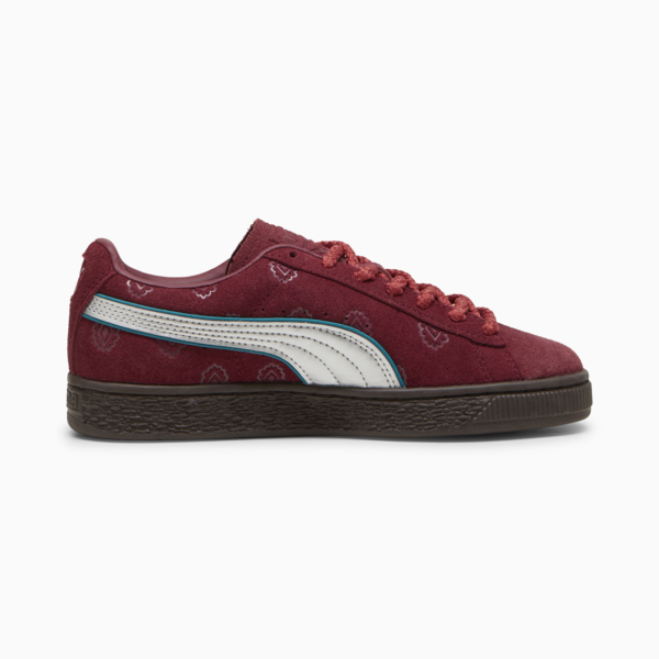PUMA x ONE PIECE Suede Red-Haired Shanks Sneakers Youth, Team Regal Red-PUMA Silver, large-ZAF