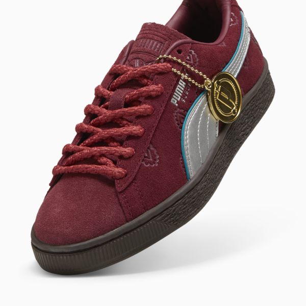 PUMA x ONE PIECE Suede Red-Haired Shanks Sneakers Youth, Team Regal Red-PUMA Silver, large-ZAF