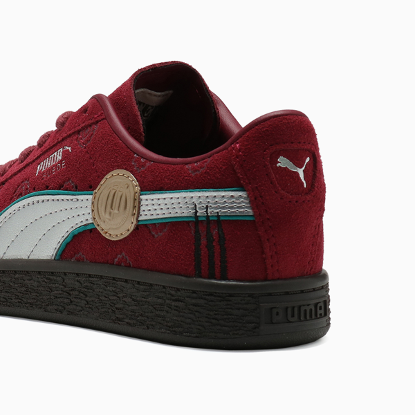 PUMA x ONE PIECE Suede Red-Haired Shanks Sneakers Kids, Team Regal Red-PUMA Silver, large-ZAF