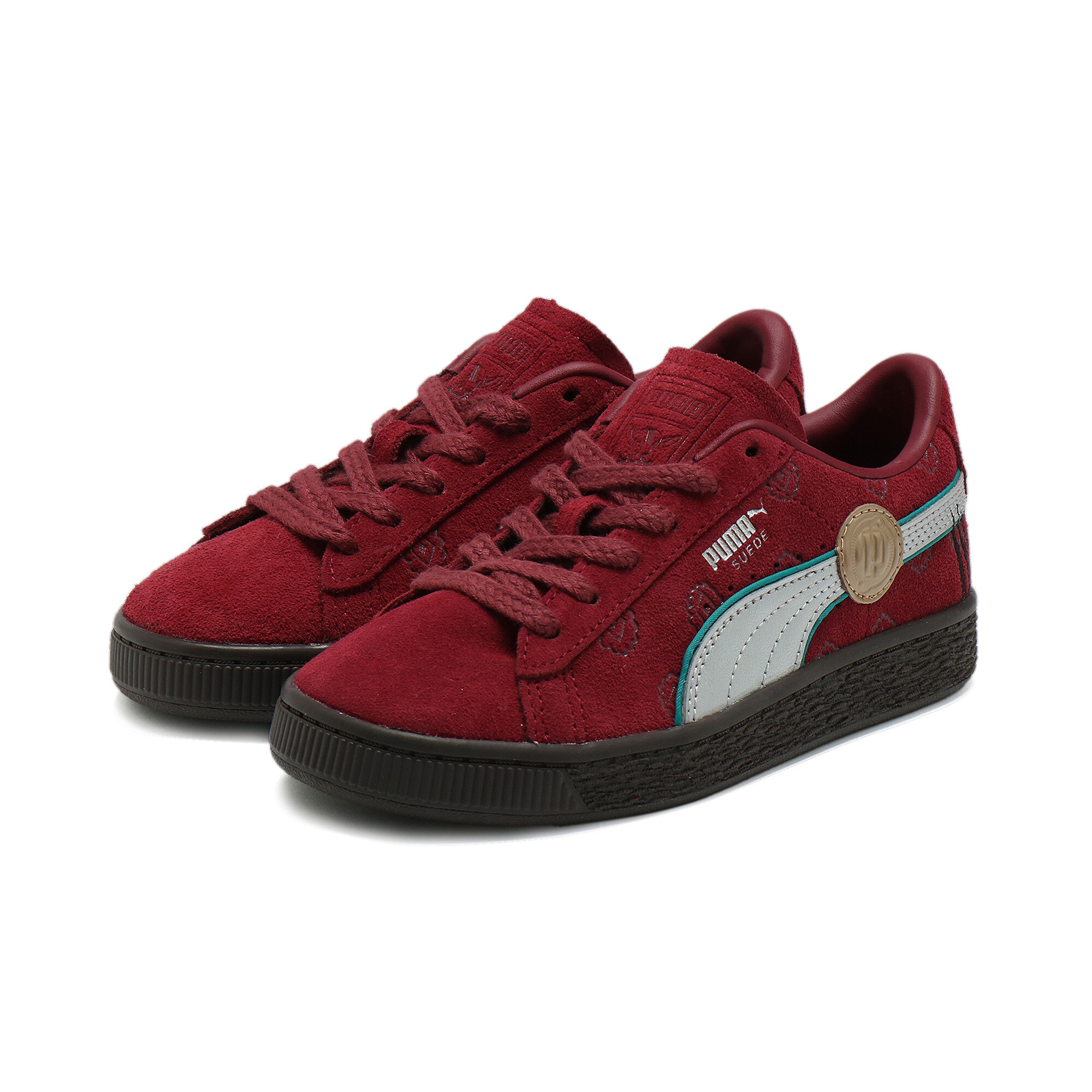 キッズ PUMA x ワンピース 赤髪のシャンクス スウェード スニーカー 17-21cm