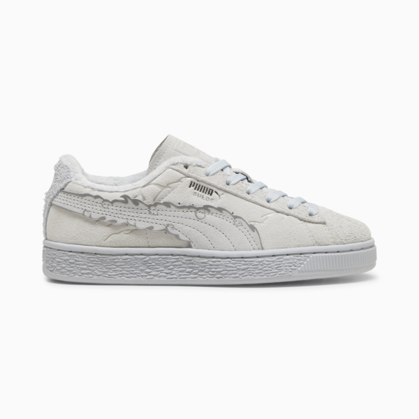 PUMA x ONE PIECE Suede Straw Hat Luffy Sneakers Youth, Feather Gray-Platinum Gray, large-ZAF
