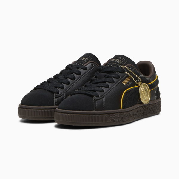 PUMA x ONE PIECE Suede Blackbeard Teech Sneakers Youth, PUMA Black-PUMA Black-Dark Chocolate, large-ZAF