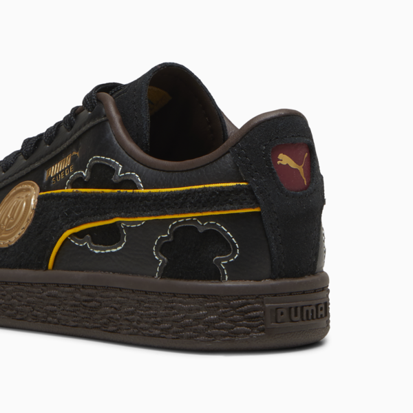 PUMA x ONE PIECE Suede Blackbeard Teech Sneakers Kids, PUMA Black-PUMA Black-Dark Chocolate, large-ZAF