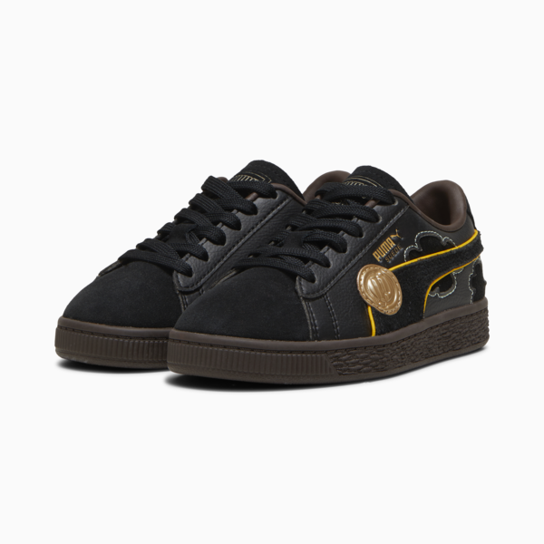 PUMA x ONE PIECE Suede Blackbeard Teech Sneakers Kids, PUMA Black-PUMA Black-Dark Chocolate, large-ZAF