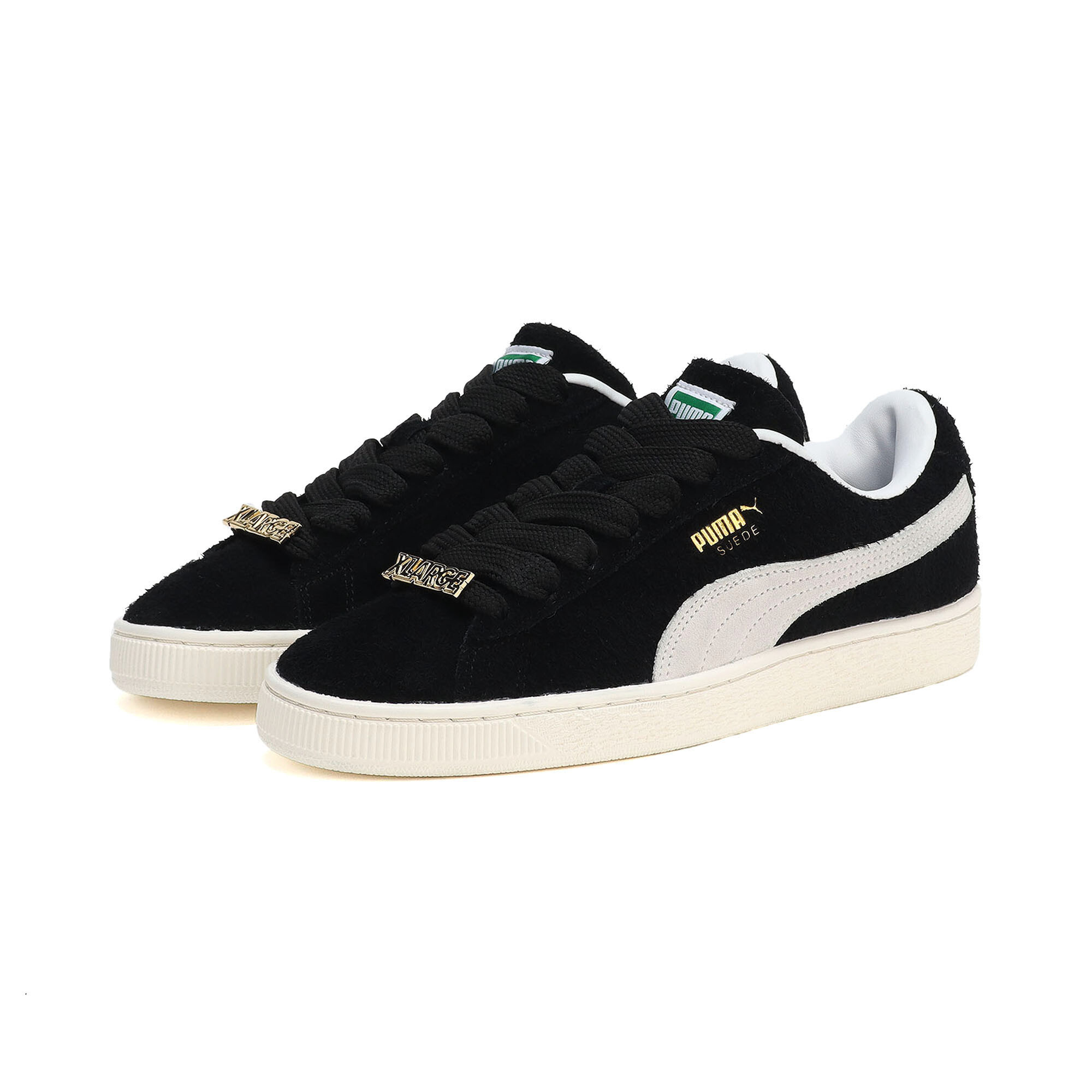 メンズ PUMA x XLARGE スウェード ファットレース スニーカー