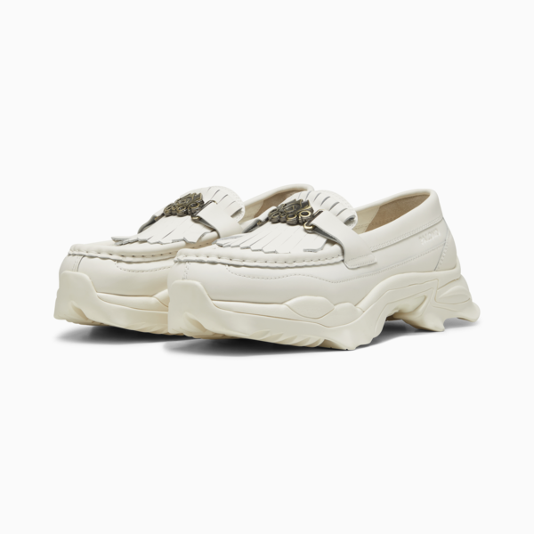 PUMA x PALOMO Nitefox Leather Loafer, Frosted Ivory, large-ZAF