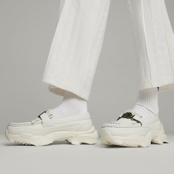 Puma leather loafers sales