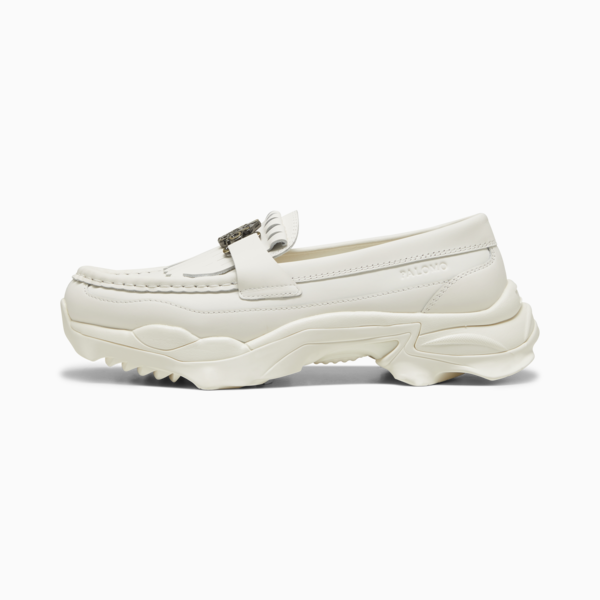 PUMA x PALOMO Nitefox Leather Loafer, Frosted Ivory, large-ZAF