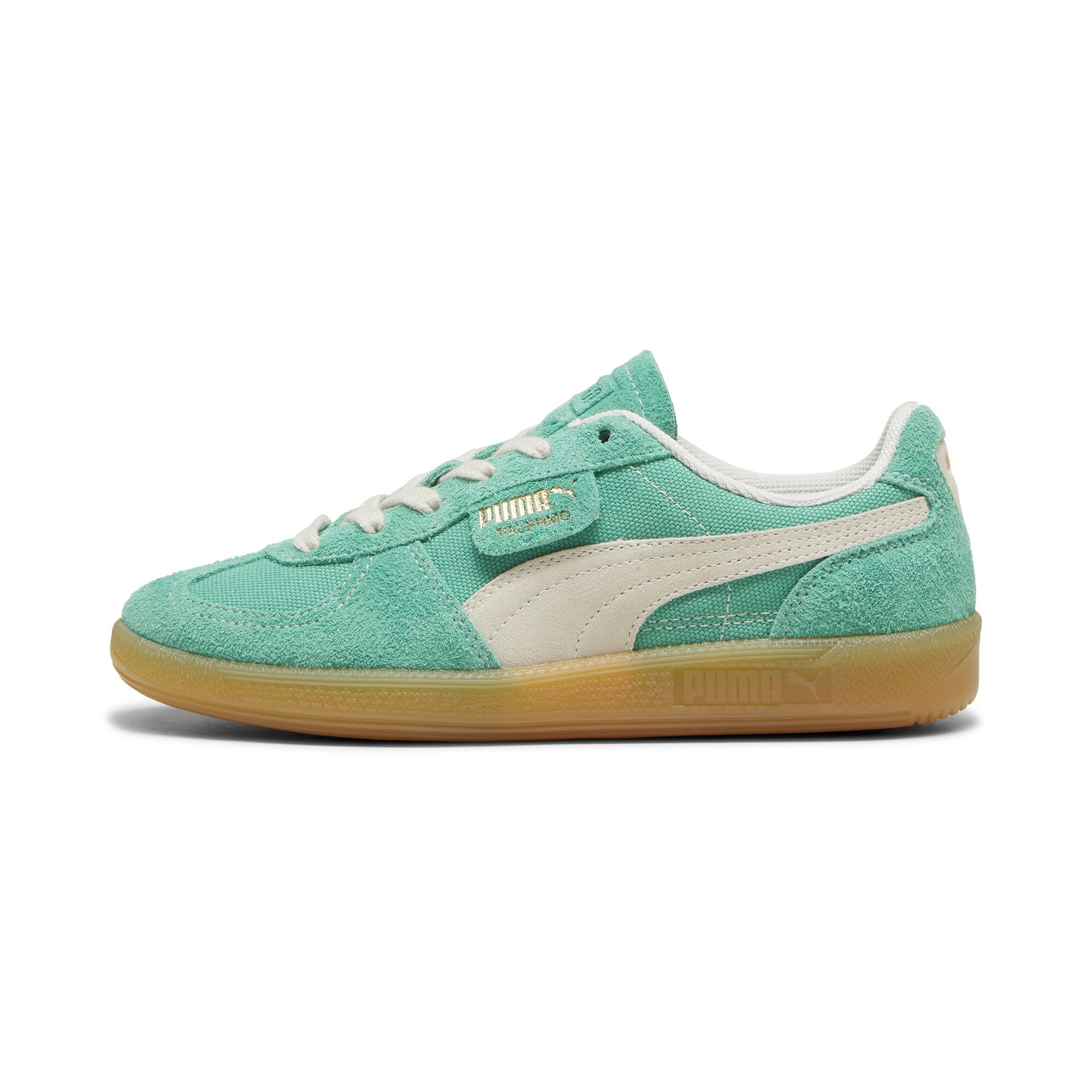 Puma Palermo Vintage Sneakers Unisex Schuhe | Mit Colorful | Jade Frost/Frosted Ivory/Gum | Größe: 48