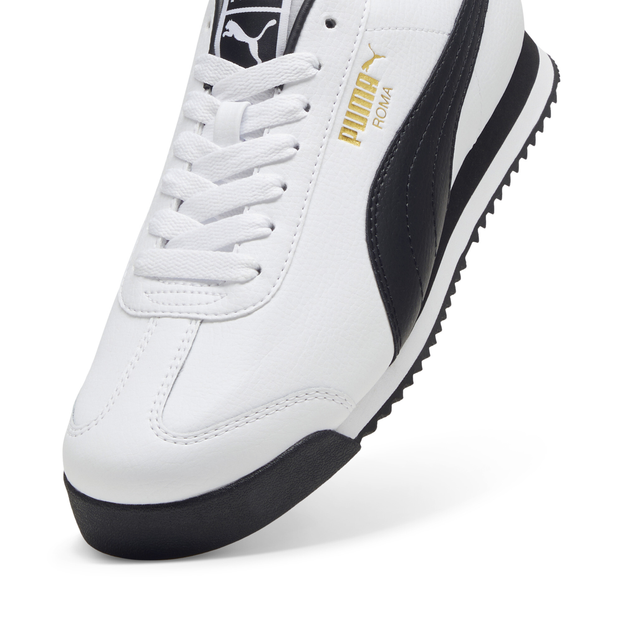 PUMA Roma 24 sneakers unisex, Goud/Zwart/Wit