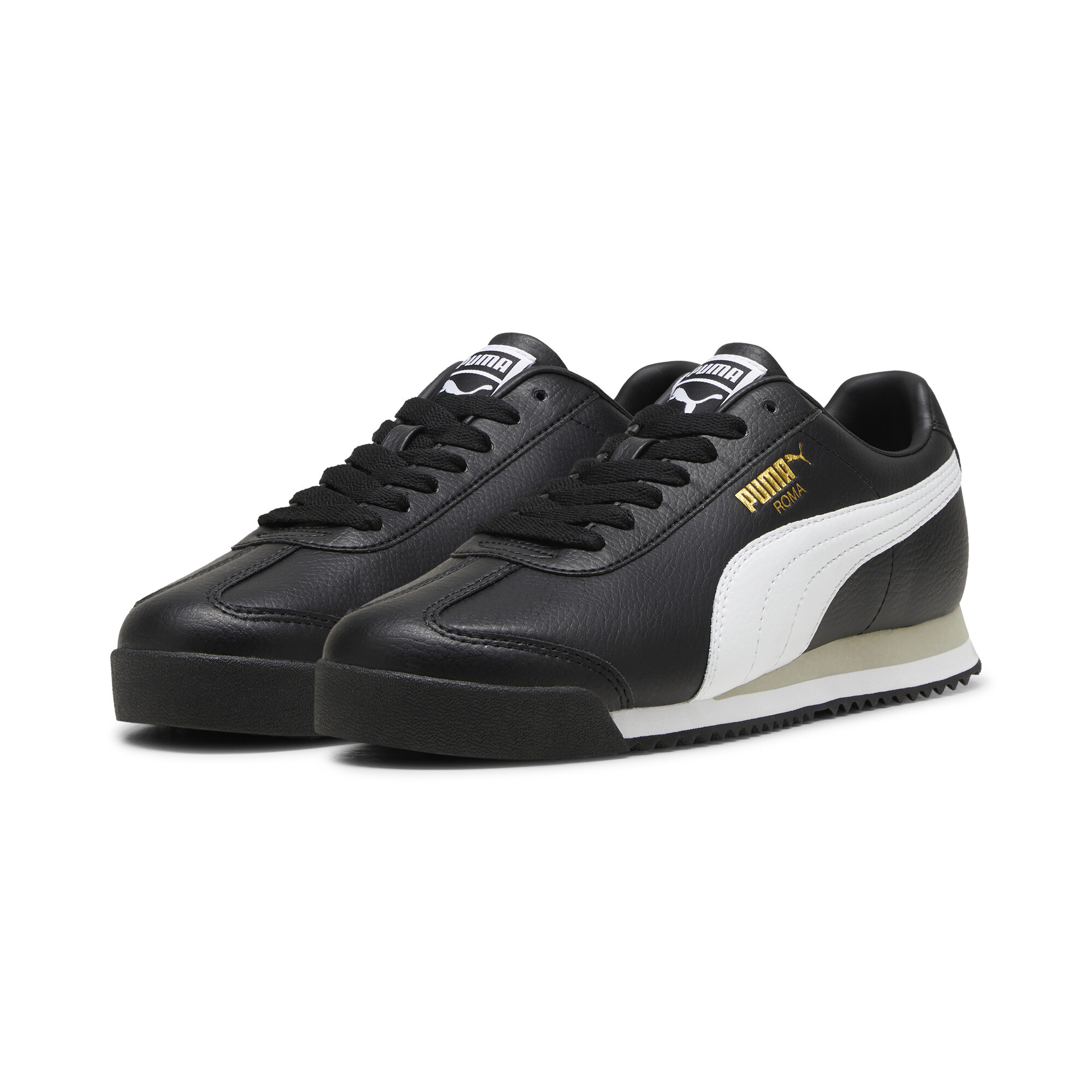 Puma Roma 24 Sneakers Unisex, Black, Size 40, Shoes