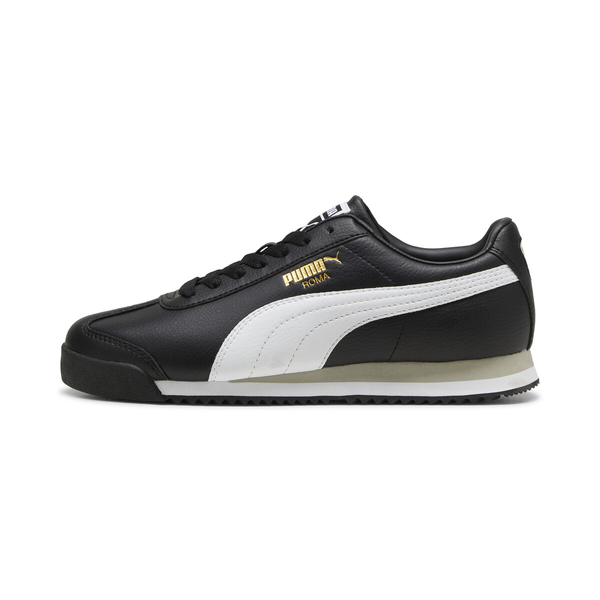 Roma 24 Sneakers Unisex in Black/White Smokey Gray by PUMA, UK 3