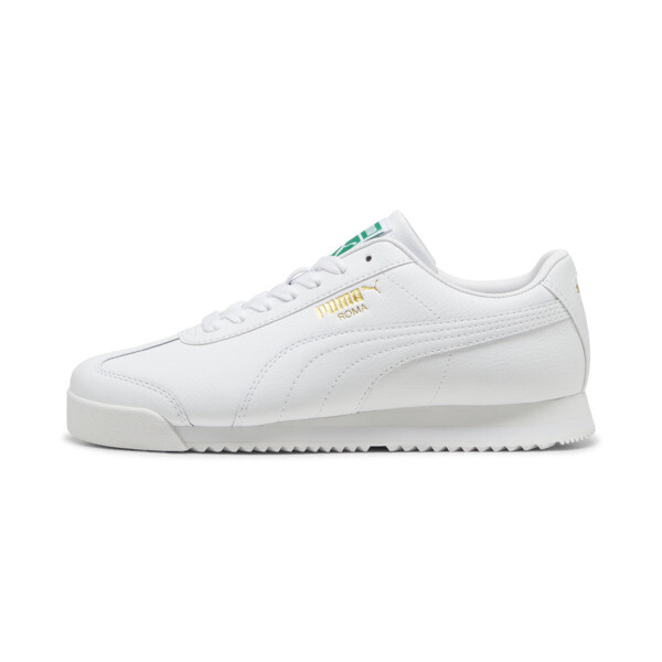 PUMA Roma 24 Sneakers in White/Archive Green - 396868_03