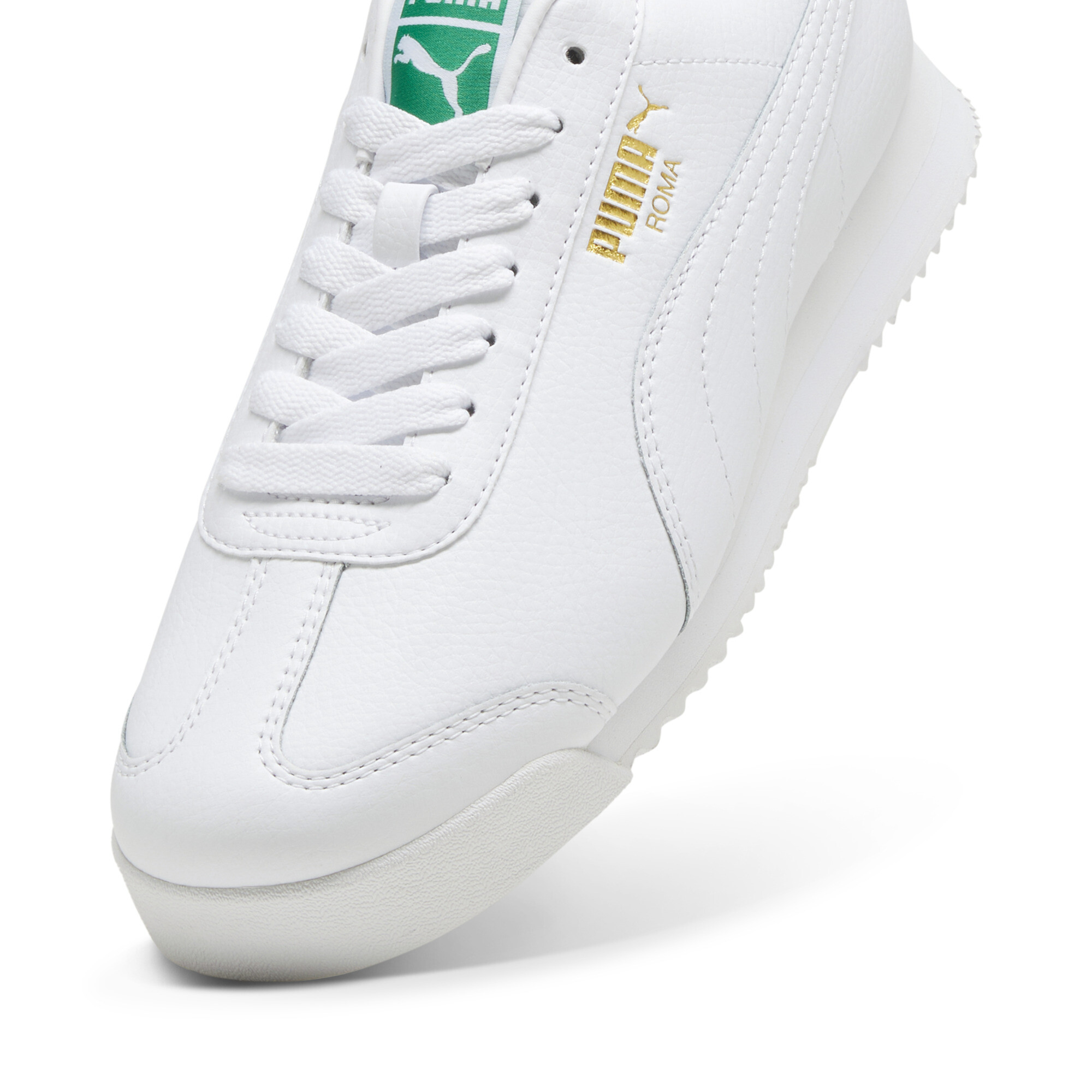 Roma 24 sneakers unisex, Groen/Wit, Maat 40,5 | PUMA