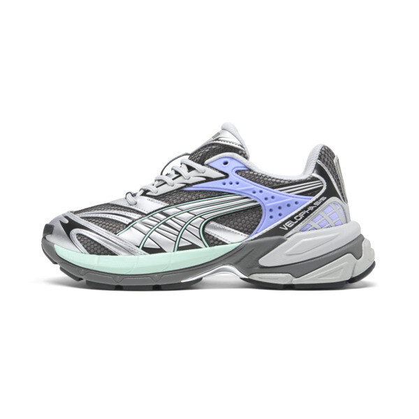 PUMA Velophasis Man vs Machine Men's Sneakers in Cool Dark Grey/Black/Electric Peppermint - 396911_01