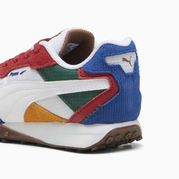 Zapatillas infantiles Blktop Rider Multicolour, PUMA White-Club Red, large-ARG