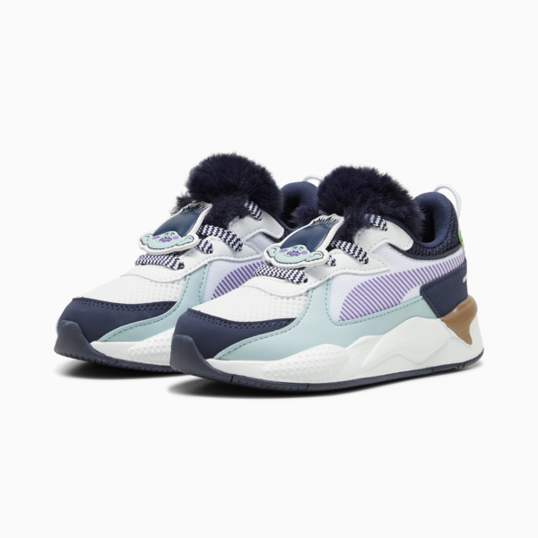 PUMA x TROLLS RS-X Kids' Sneakers, PUMA White-Ultra Violet, large-ZAF