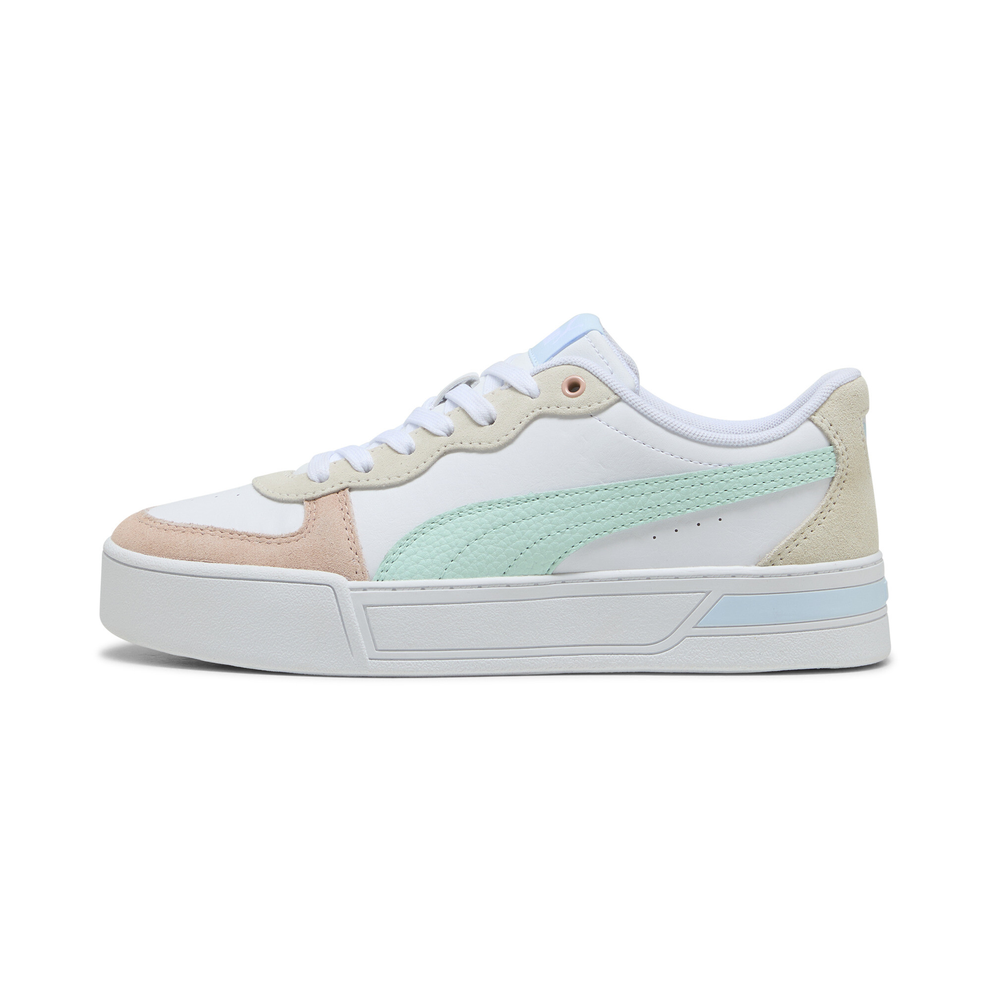 Puma Skye SD Turnschuhe Frauen Für Damen | White/Minty Burst/Rose Quartz | Größe: 40.5