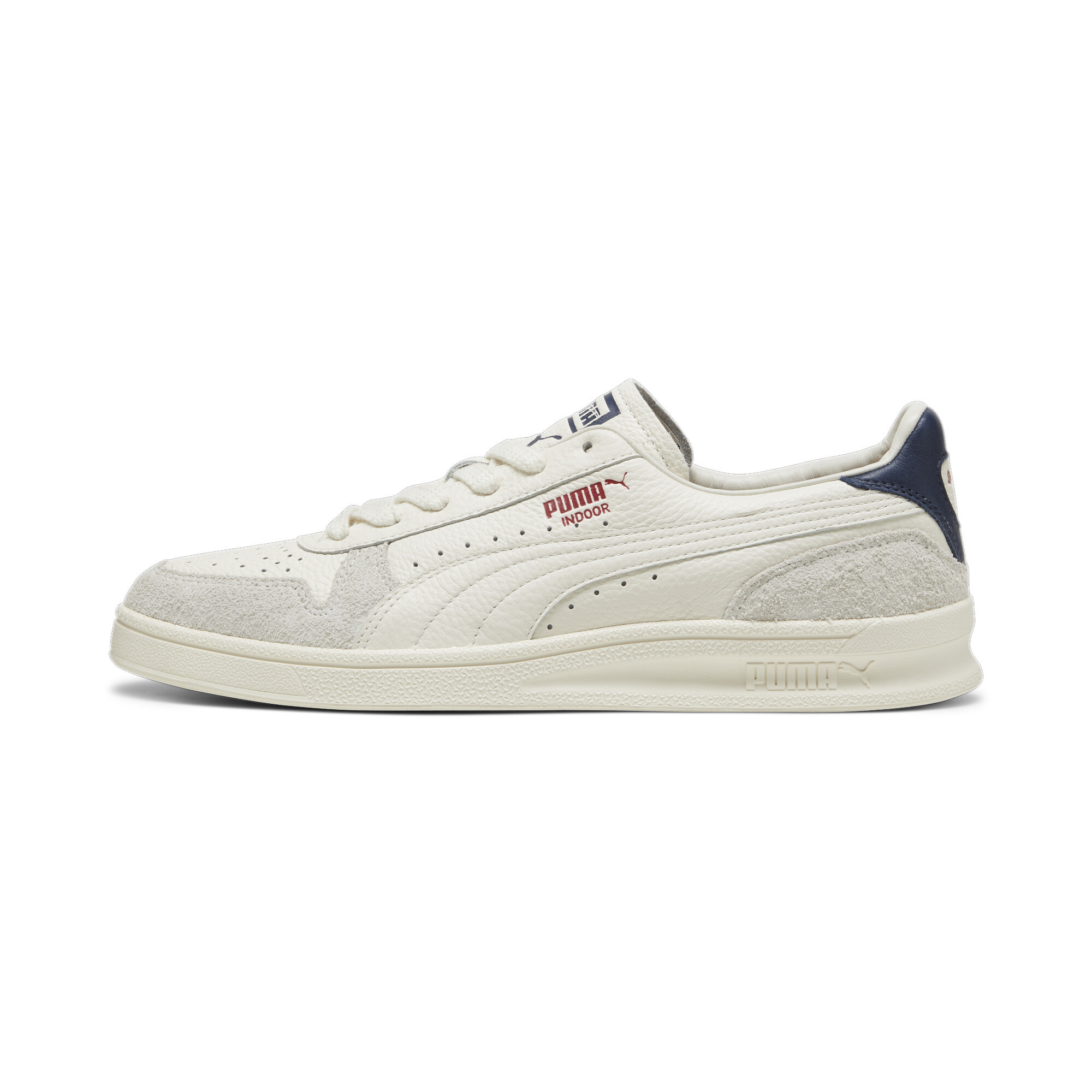 Puma Indoor Sneakers, White, Size 48, Shoes