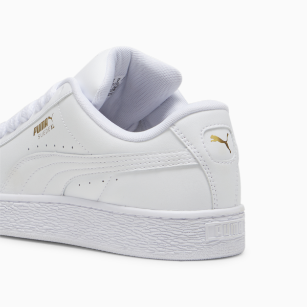 Suede XL Leather Sneakers Unisex, PUMA White-Vapor Gray, large-ZAF