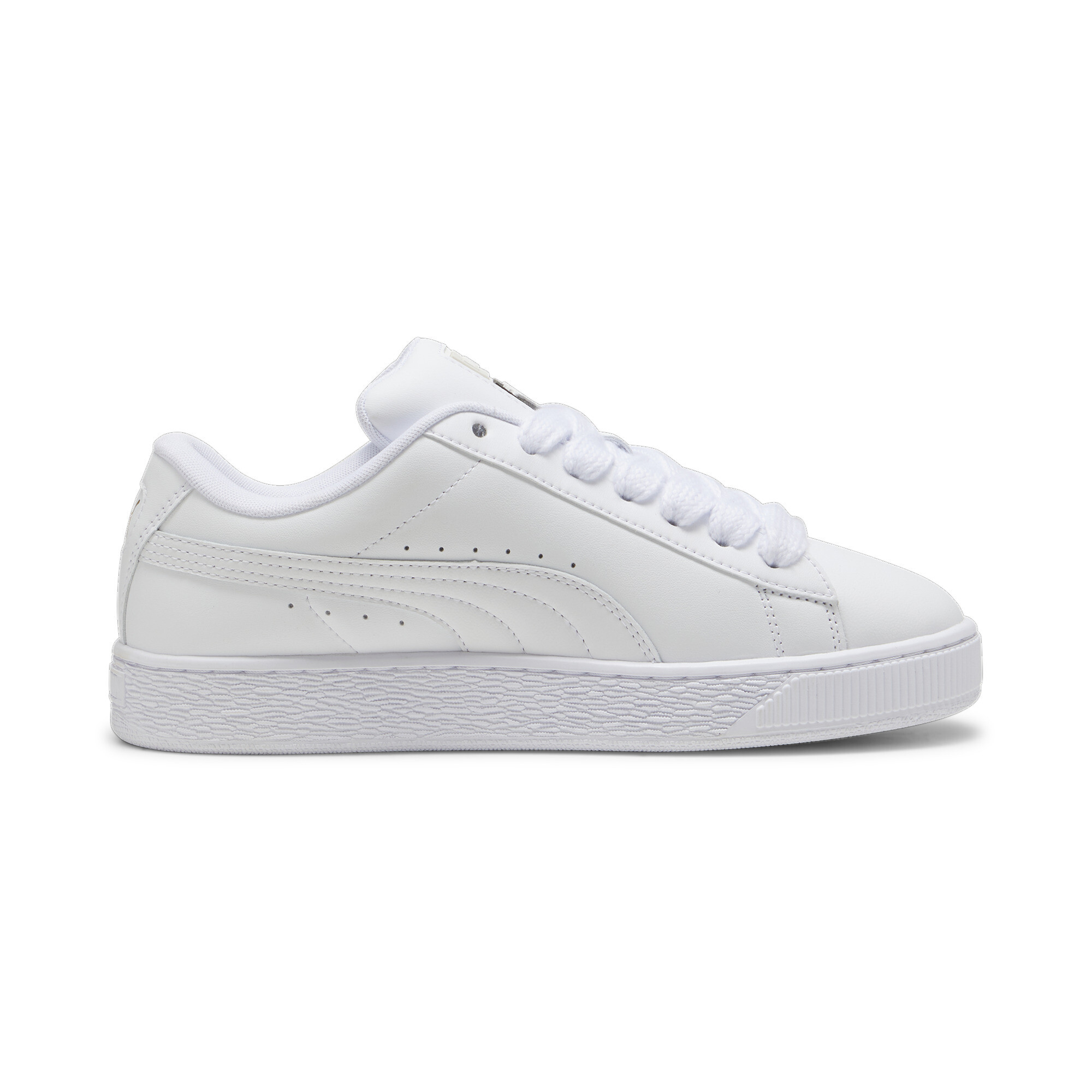 Puma Suede XL Leather Sneakers Unisex, White, Size 46, Shoes