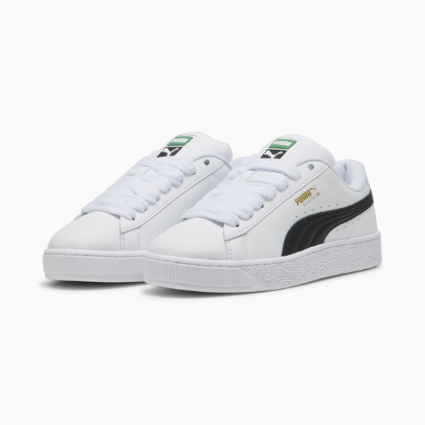 Tenis Suede XL, PUMA White-PUMA Black, large-MEX