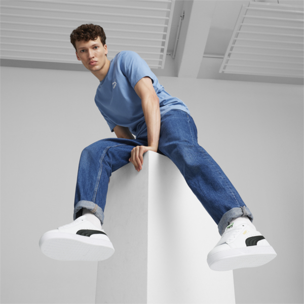 Tenis Suede XL, PUMA White-PUMA Black, large-MEX