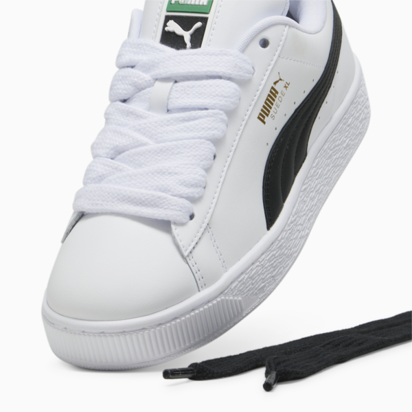 Tenis Suede XL, PUMA White-PUMA Black, large-MEX