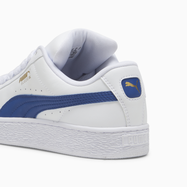 Suede XL Leather Sneakers Unisex, PUMA White-Clyde Royal, large-ZAF