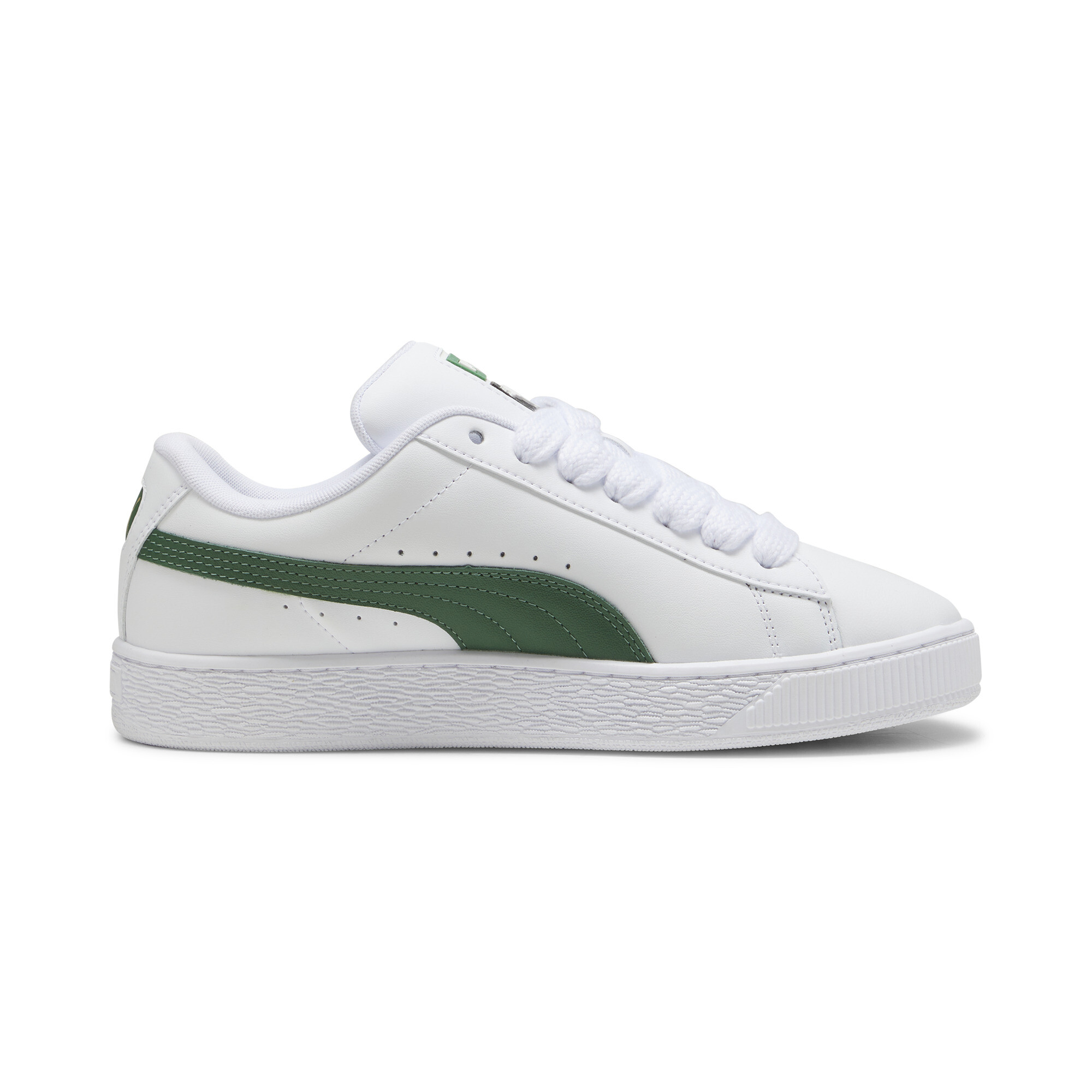 Puma Suede XL Leather Sneakers Unisex, White, Size 40.5, Shoes