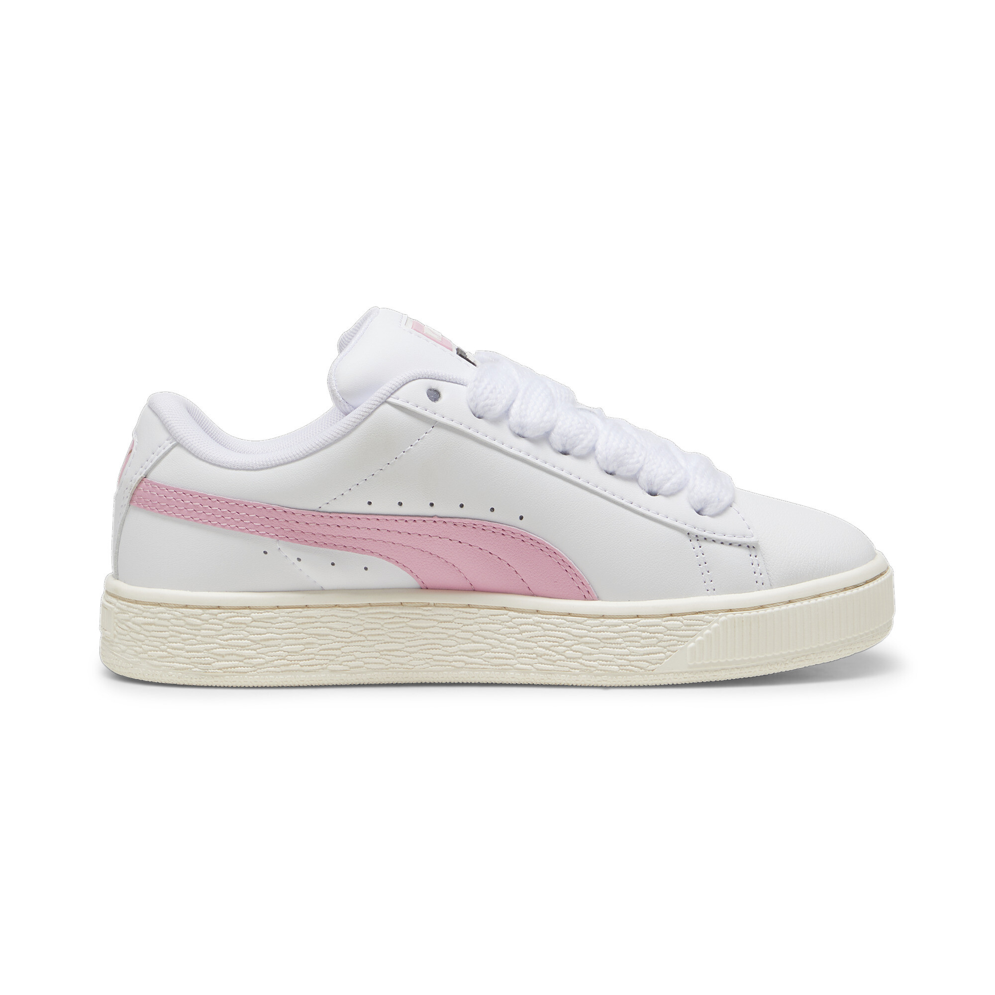 Puma Suede XL Leather Sneakers Unisex, White, Size 35.5, Shoes