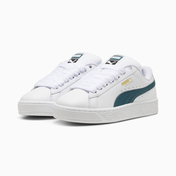 Tenis Suede XL, PUMA White-Cold Green, large-MEX