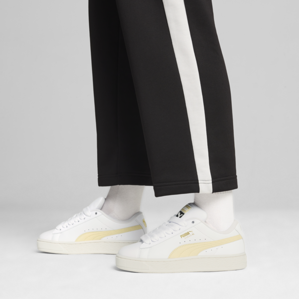 Suede XL Leather Sneakers, PUMA White-Creamy Vanilla, large-MEX