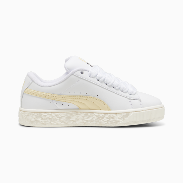 Suede XL Leather Sneakers, PUMA White-Creamy Vanilla, large-MEX