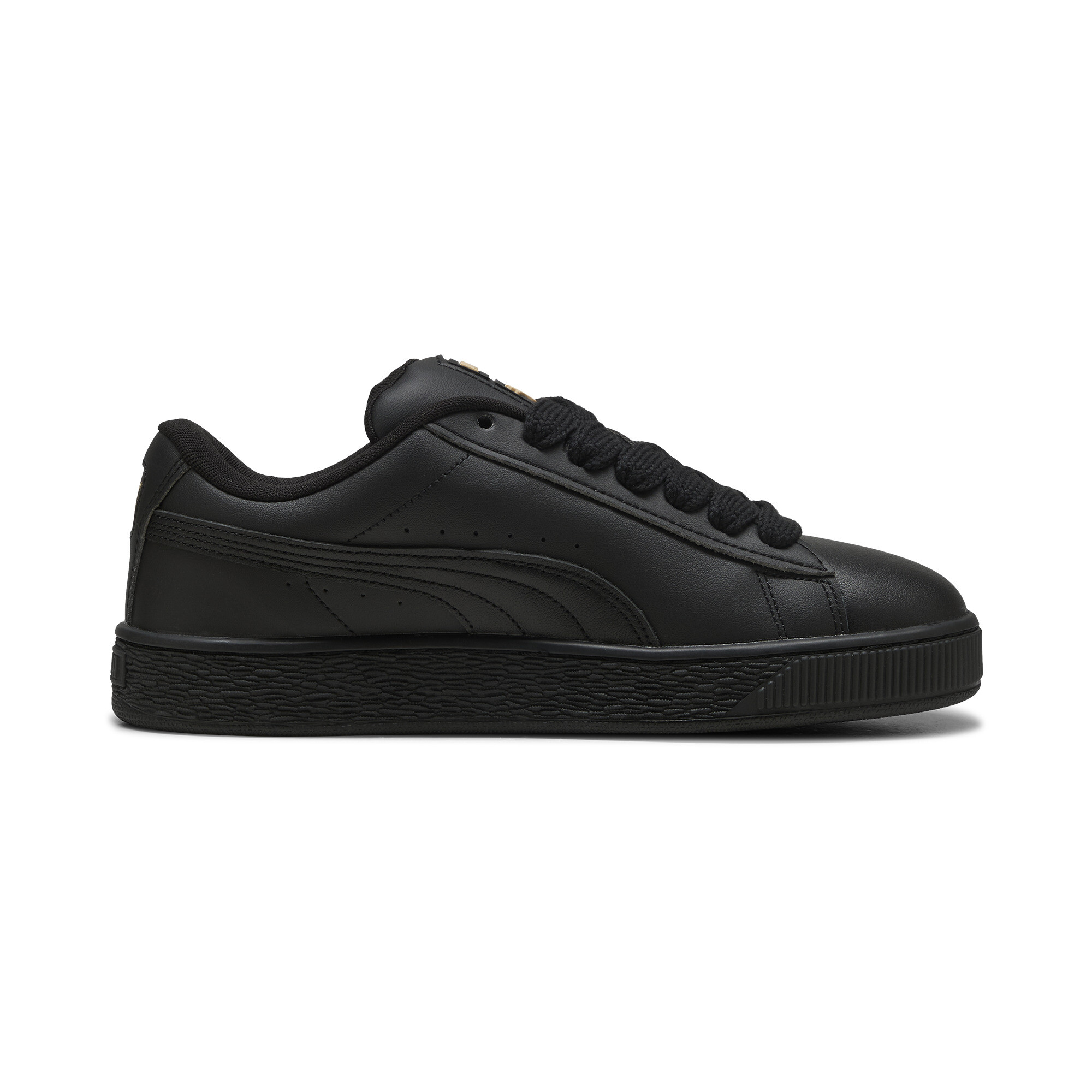 Puma Suede XL Leather Sneakers Unisex, Black, Size 40.5, Shoes