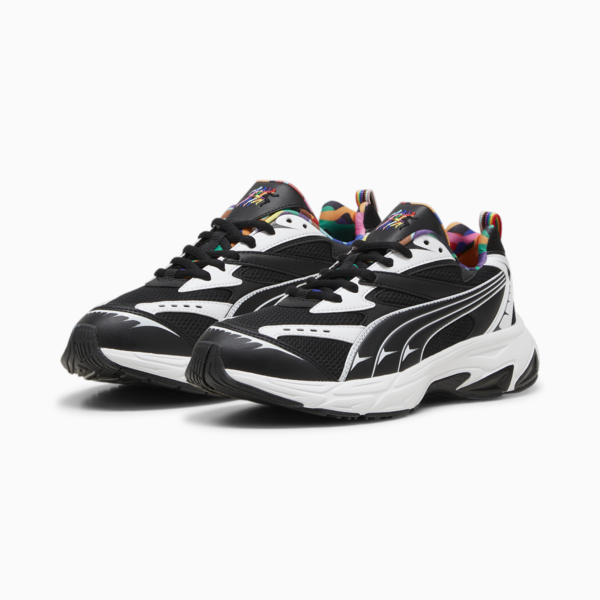 PUMA Morphic Love Marathon Sneakers, PUMA Black-PUMA White, large-ZAF