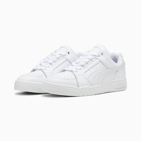 Slipstream Lo Lth Sneakers, PUMA White, large-ZAF