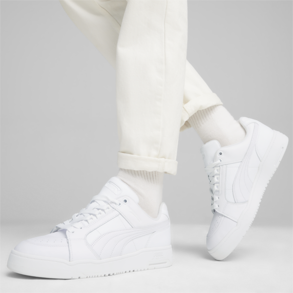 Slipstream Lo Lth Sneakers, PUMA White, large-ZAF
