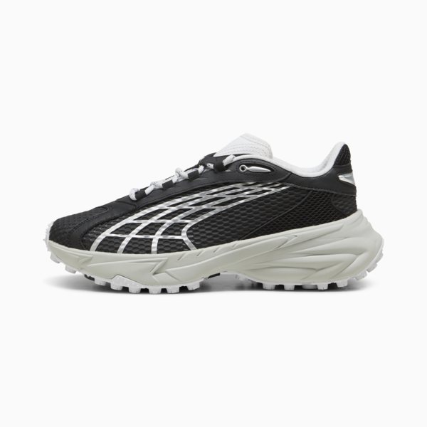 Spirex Speed Sneakers, PUMA Black-Silver Mist, large-ZAF