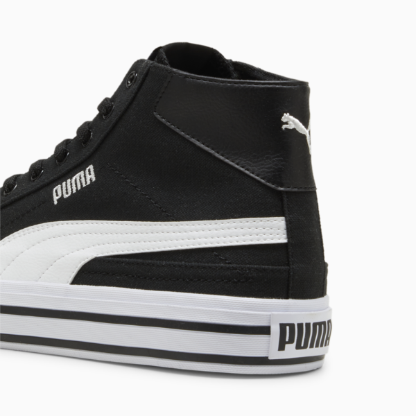 Zapatillas Court Classic Formstrip Mid, PUMA Black-PUMA White, large-ARG